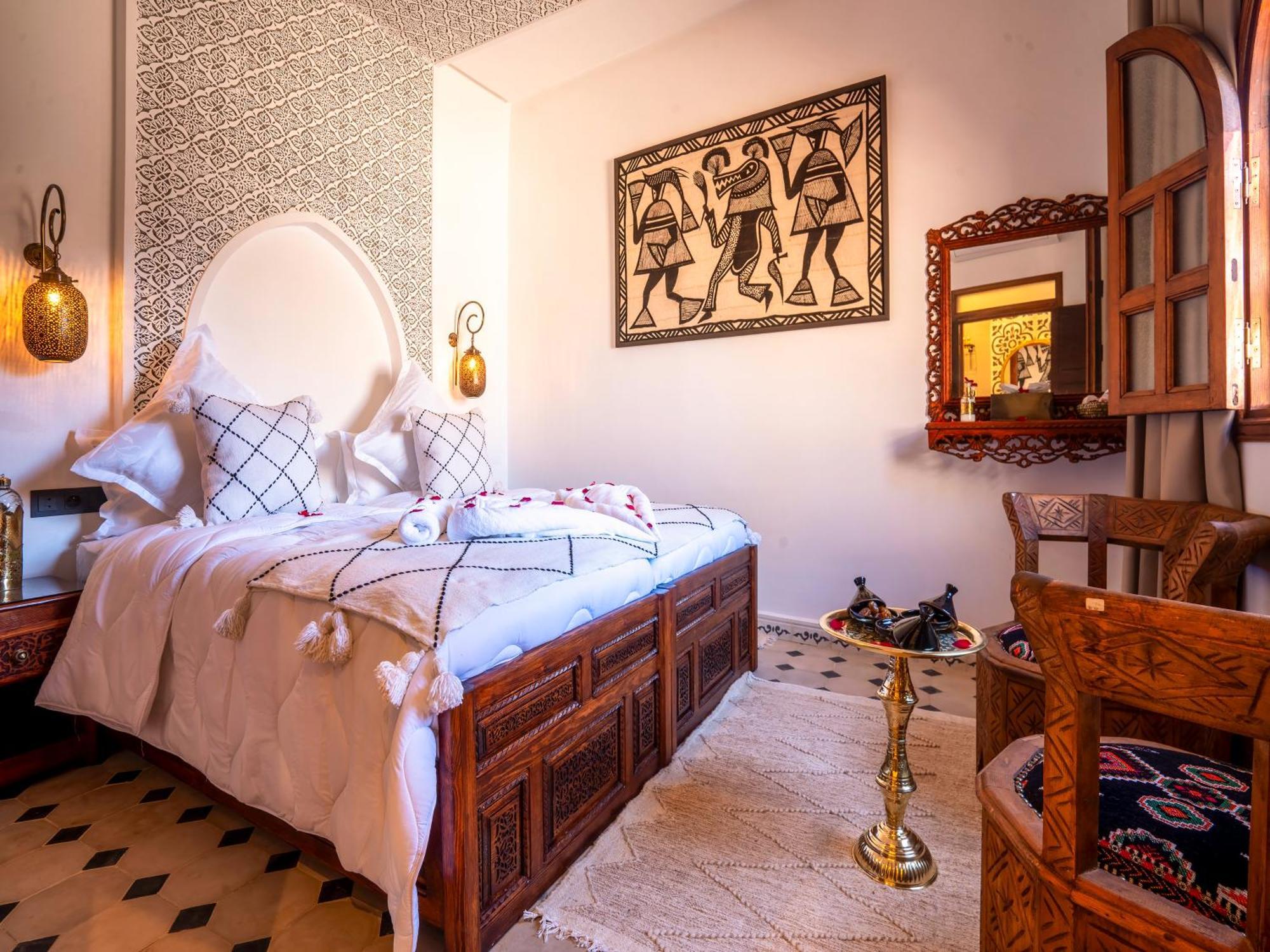 Riad Le Nid De Fatima Marrákes Kültér fotó