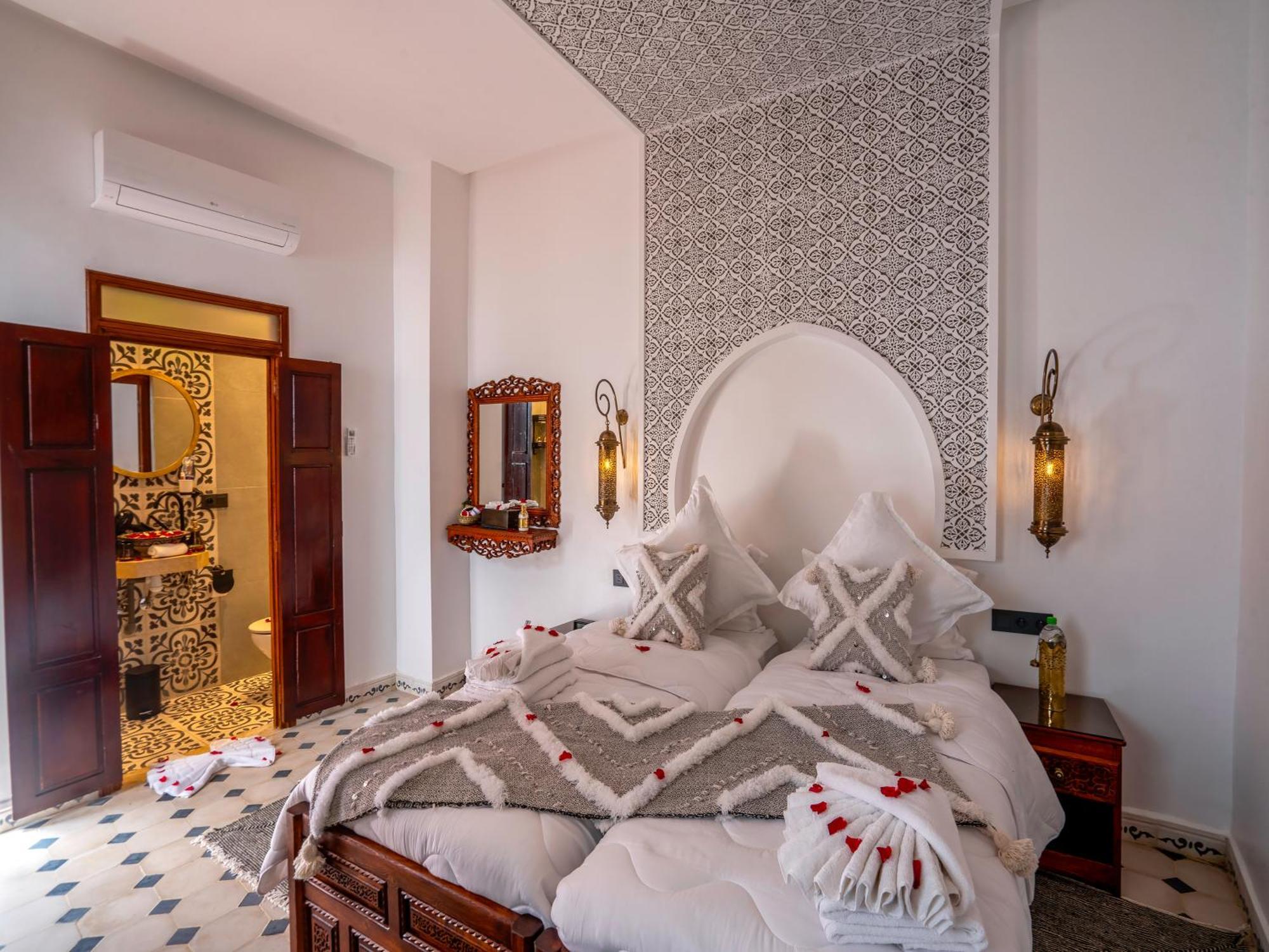 Riad Le Nid De Fatima Marrákes Kültér fotó