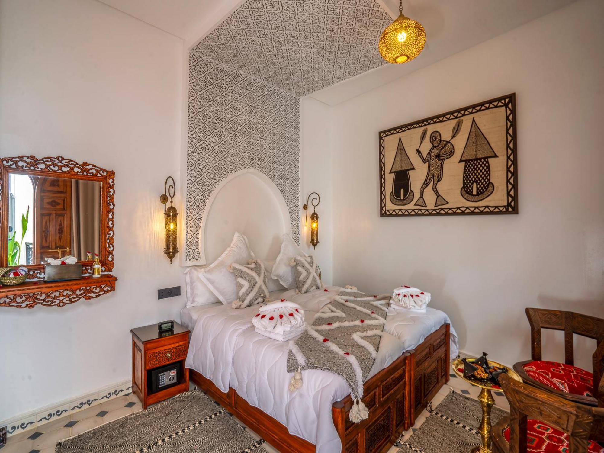Riad Le Nid De Fatima Marrákes Kültér fotó